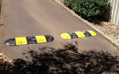 Speed Humps in City